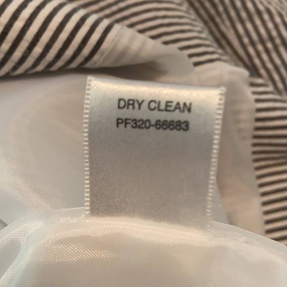 PENDLETON Grey Striped Seersucker Blazer Jacket - Picture 9 of 9